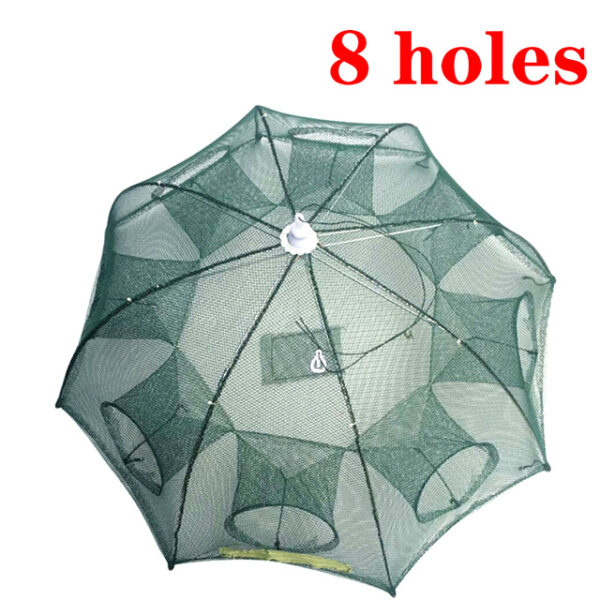 4 6 8 Hole Magic Chinese All Mesh For Fishing Net Trap Tackle Folding Gill Casting 2.jpg 640x640 2