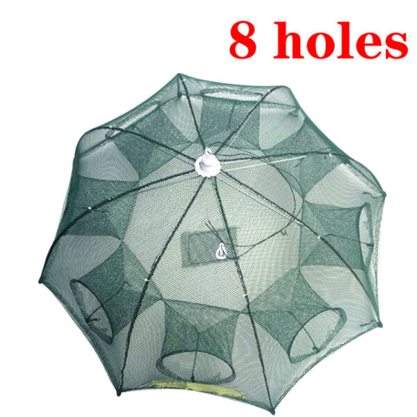 4 6 8 Hole Magic Chinese All Mesh Para sa Fishing Net Trap Tackle Folding Gill Casting 2.jpg 640x640 2