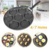 4/7 Holes Frying Pan