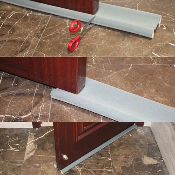 95CM Flexible Door Bottom Sealing Strip Guard Sealer Stopper Door Weatherstrip Guard Wind Dust Blocker Sealer 3