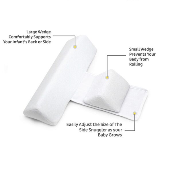 Pag-atiman sa Baby Bedding Newborn Pillow Adjustable Memory Foam Support Infant Sleep Positioner Paglikay sa Flat nga Hugis sa Ulo 3.jpg 640x640 3