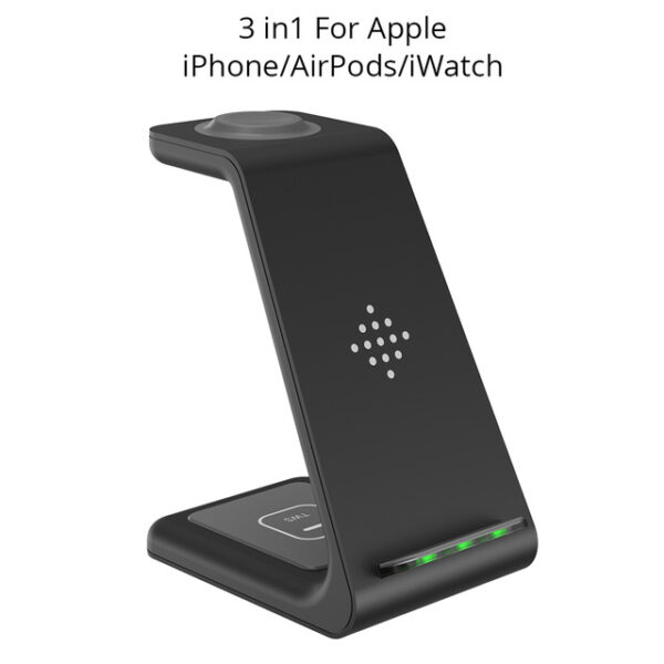 Bonola Qi 3 in1 Wireless Charging Station For iPhone11Pro Xr Xs AirPods Pro iWatch5 4 Wireless 4.jpg 640x640 4
