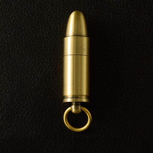 Bullet Oil Lighter Cotton Million Matches Key Chain Portable Metal Lighters for Men Survival Camping 8.jpg 640x640 8