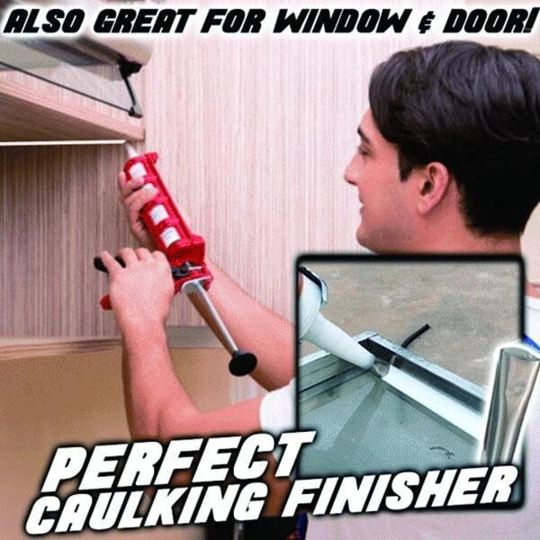 Caulking Nozzle Applicator Finishing Caulk Finisher Sealant Smooth Scraper Grout Kit Tool Para sa Wall Set Accessories 5