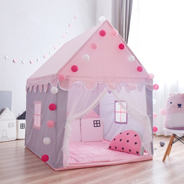 Child Play House toy tent Nordic INS Play Tent Baby Dome Hanging Mosquito Net Kids Room 2