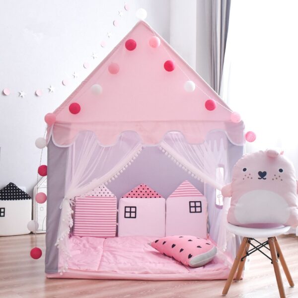 Child Play House toy tent Nordic INS Play Tent Baby Dome Hanging Mosquito Net Kids Room