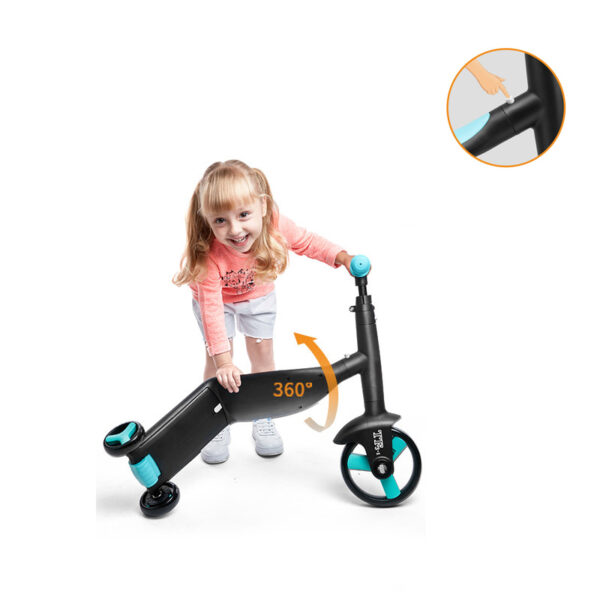 Scútar Leanaí Tricycle Baby 3 In 1 Iarmhéid Taistil Rothar Ar Bréagáin 1