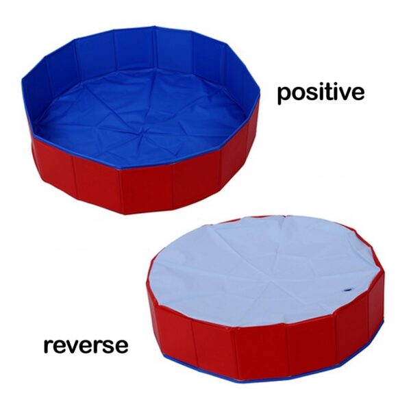 Piscine pour chien piscine pliable pour chien baignoire portable Durable pour chien piscine en plastique pour chiens bain pour animaux de compagnie 4