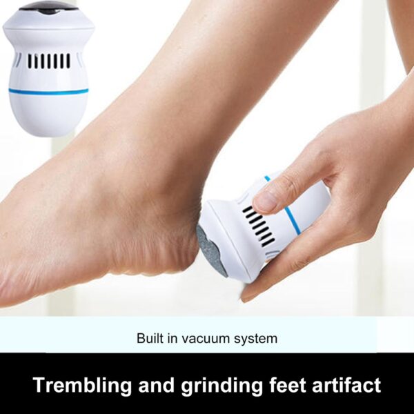 Electric Foot Grinder Pedi Vac Bag-ong Mga Modelo sa Pag-charge nga Taas Ug Ubos nga Gear I-adjust ang Speed ​​Ug Ipahiangay 1