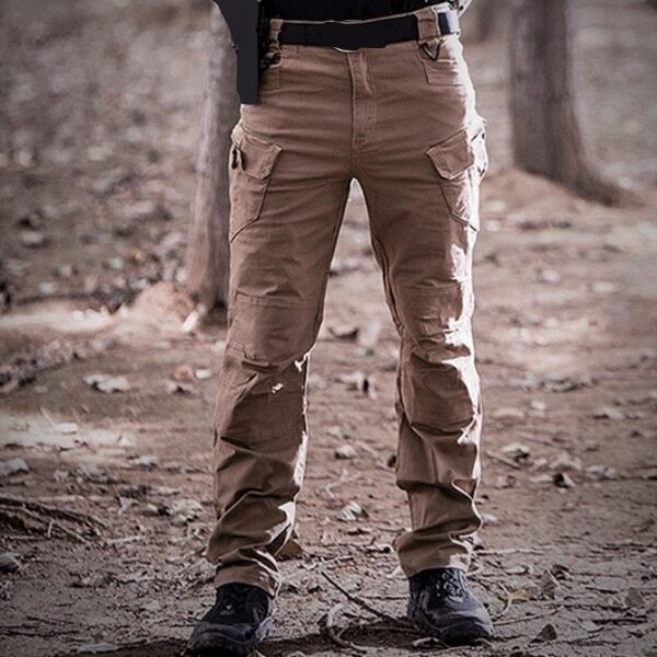 Fashion Multi Pockets Multifunction sweat Pants Men Tactical Cargo Pants Waterproof Militar Hiking Camping sa gawas nga Trousers 2