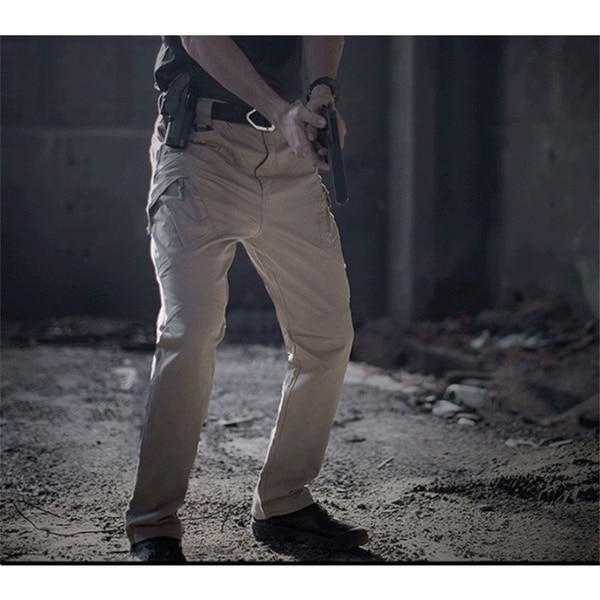 AZTEC Mens Tactical BDU Pants Waterproof 13 Pocket Military Cargo Combat Trouser 