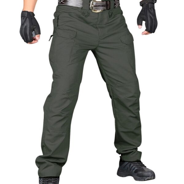 Fashion Multi Pockets Multifunction sweat Pants Men Tactical Cargo Pants Waterproof Militar Hiking Camping sa Labas