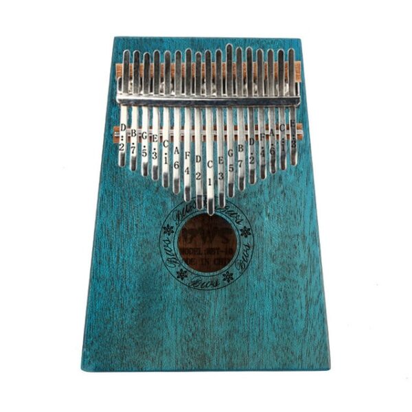 Kalimba 17 Key Thumb Piano Mahogny Musikinstrument Mbira Kalimba Hammer Sticker Kit Barn Nybörjare Bärbar 2.jpg 640x640 2