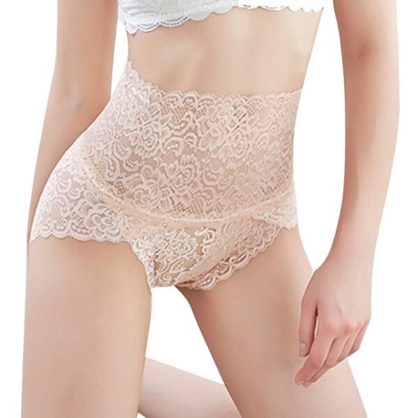 LOOZYKIT Ladies Sexy Transparent Underwear Breathable Woman Panties High Waist Cotton Trunks Lingerie Fashion Lace Cute 2.jpg 640x640 2