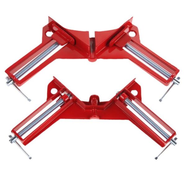Multifunction 4inch 90 degree Right Angle Clip Picture Frame Corner Clamp 100mm Mitre Clamps Corner Holder 2