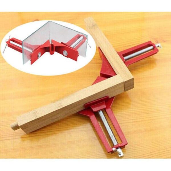 Multifunction 4inch 90 degree Right Angle Clip Picture Frame Corner Clamp 100mm Mitre Clamps Corner Holder
