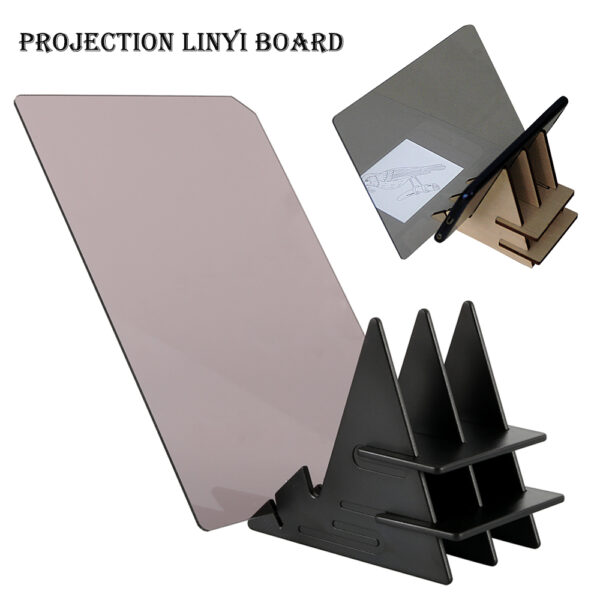 Optical Imaging Drawing Board Lens Sketch Specular Reflection Dimming Bracket Holder Painting Mirror Plate Tracing Copy 1