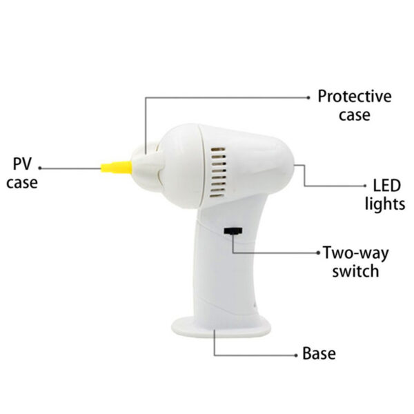 Painless Electric Ear Cleaner Cordless Ear Massage Cleaning Device Machine Vacuum Removal Kits Suction Safe Earwax 4 1