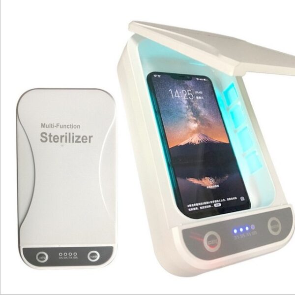 Phones Face Mask Disinfection UV Smartphone Sterilizer Home Cleaning Box Aromatherapy Sanitizer Disinfection Box