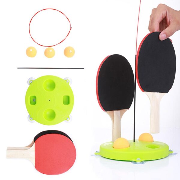 Portable Table Tennis Trainer Table Tennis Soft Shaft Training Machine Elasticity Kid Adult Ping Pong Practice 1