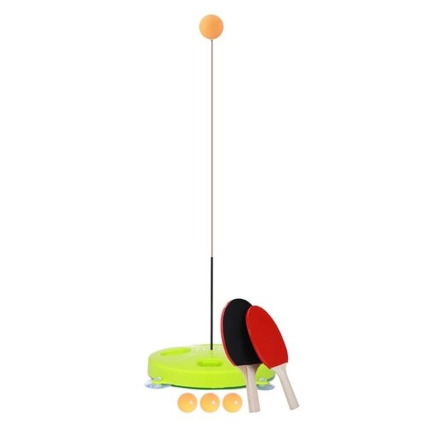 ຄູຝຶກສອນແບບ Tennis ຕາຕະລາງແບບພະກະພາແລະເຄື່ອງຫຼີ້ນການຝຶກອົບຮົມແບບຍືດຫຍຸ່ນແບບຍືດຫຍຸ່ນແບບ Elasticity Kid Adult Ping Pong