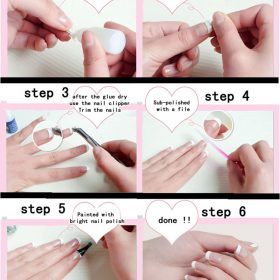 White French Nails Extension - image 4