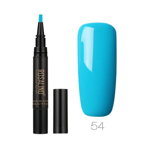 ROSALIND 5ml Nail Polish Pen Need Cured by UV LED Lamp Soak Off White Color for 54.jpg 640x640 54