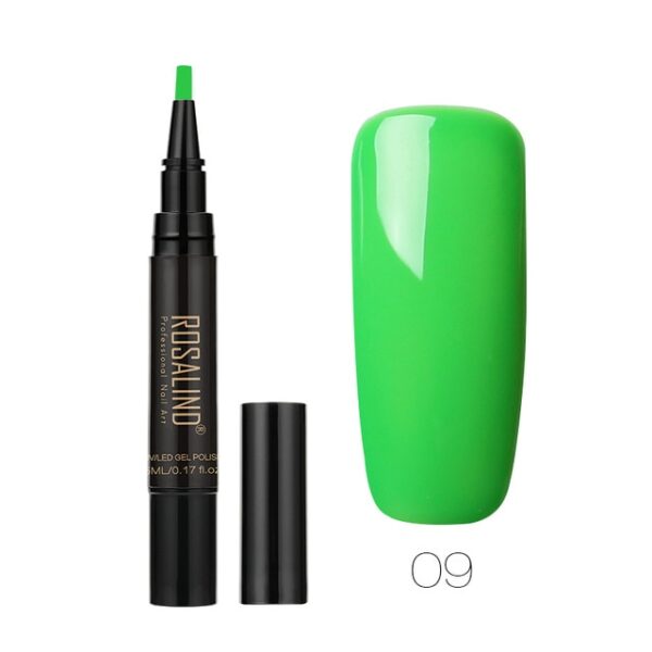 ROSALIND 5ml Nail Polish Pen Need Cured by UV LED Lamp Soak Off White Color for 8.jpg 640x640 8