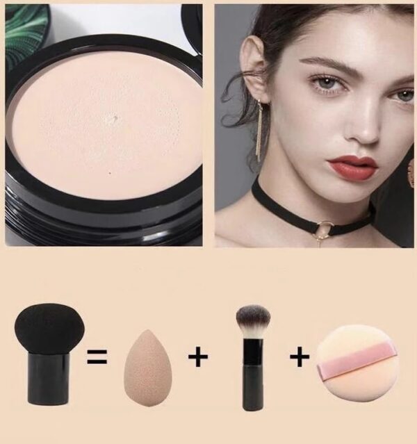 SUNISA Small Mushroom Head Air Cushion BB Cream Isolation BB Nude Concealer Oil Control Moisturizing Liquid 3၊