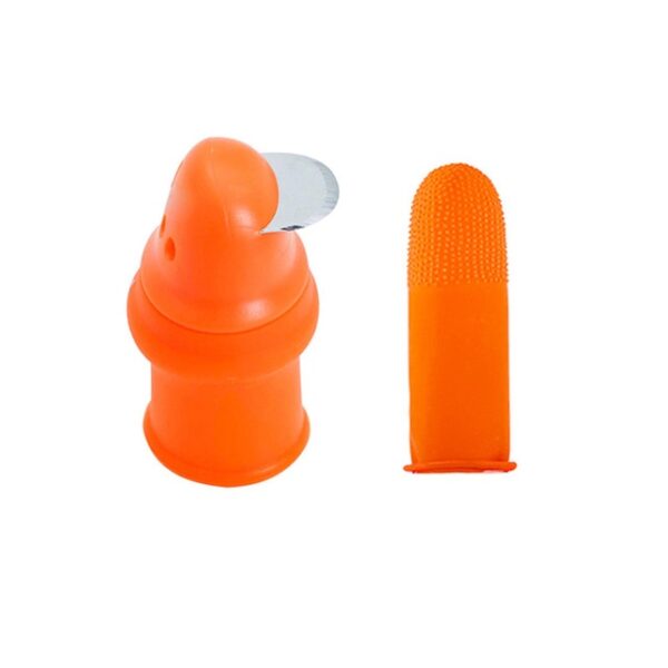 Silicone Yatsa Masu Kare Yatsan Yatsa Tare da Ruwa Don 'Ya'yan itacen Kayan lambu Kitchen Girbi Sharp Babban Yatsan Yatsa Wuƙa 1.jpg 640x640 1