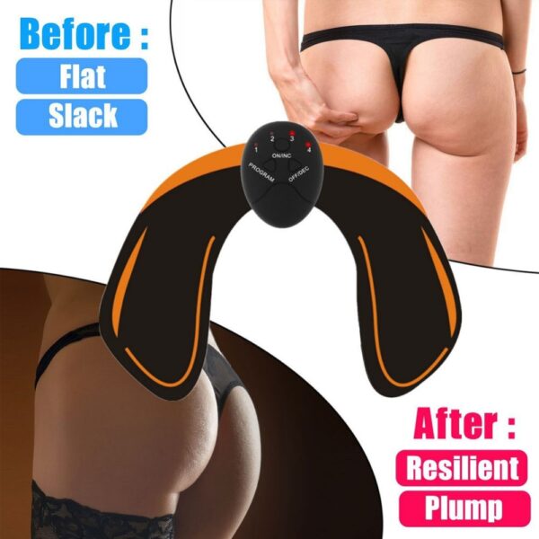 Smart EMS Hips Trainer Electric Muscle Stimulator Wireless Buttocks Abdominal ABS Stimulator Fitness Body Slimming Massager 2