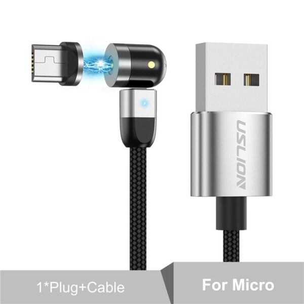 USLION Magnetic USB Cable Fast Charging Type C Cable Magnet Charger Micro USB Cable Mobile Phone 1.jpg 640x640 1