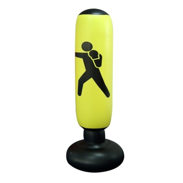 Vertical Inflatable Boxing Bag PVC Thickening Boxing Pillar Tumbler Fight Column Punching Bag Fitness