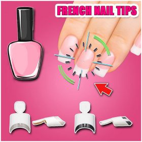 White French Nails Extension - image 2