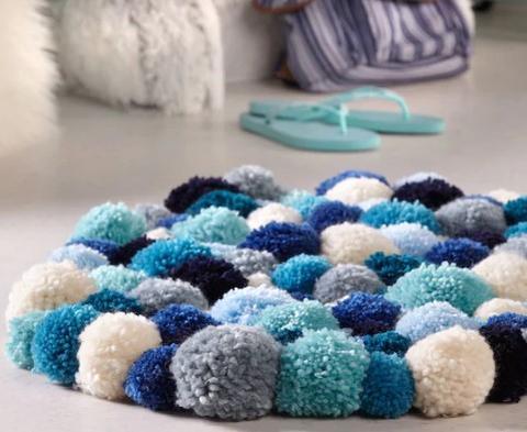 DIY Pom Pom Mat Kit, DIY Pom Pom Mat Kit