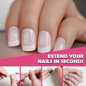White French Nails Extension - image 6