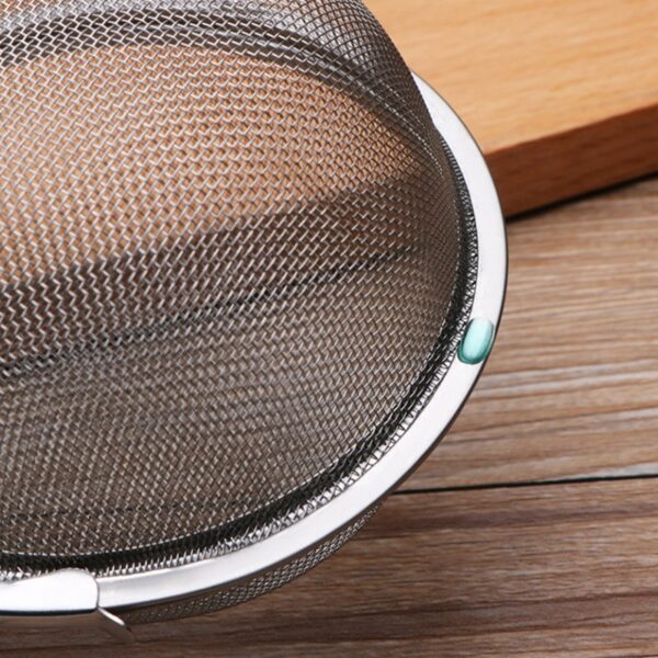 1pc Stainless Steel Infuser Sphere Locking Spice Tea Ball Strainer Mesh Infuser Tea Selterers 4