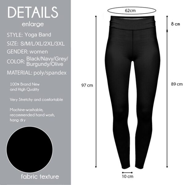 2020 ผู้หญิงฟิตเนสยืดหยุ่นสูง Leggings GYM กางเกงโยคะ Slim Running Tights กีฬาไม่มีรอยต่อกางเกงกีฬา 1.jpg 640x640 1