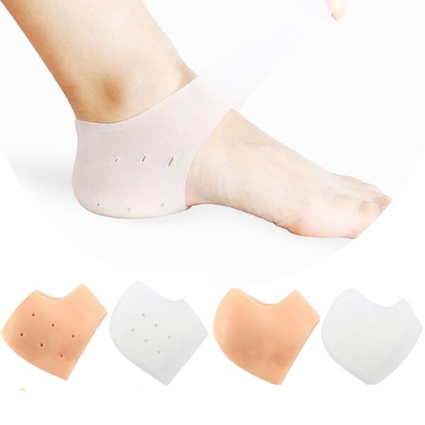 2PC 1 Pair Heel Protector Protective Sleeve Heel Spur Pads for Relief Plantar Fasciitis Heel Pain