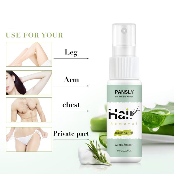 30ml Permanant Hair Growth Removal Inhibitor Spray Beard Bikini Intimate Legs Body Armpit Painless Facial Stop 1