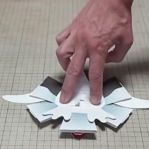 DIY Papel Scrapbook nga Dekorasyon sa papel nga Haruki Nakamura Mga Dulaan sa Papel nga Mga hayop Origami Kirigami Fold Discover Discover Adorable dulaan 2