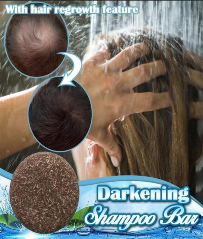 Hair Darkening Shampoo Bar