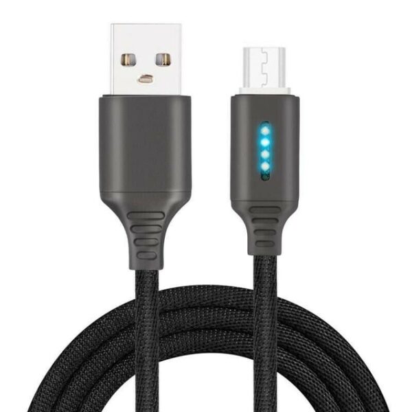 Fast Charging Auto Cut Off Nylon Quick Charging Cable Smart Disconnect Intelligent Data