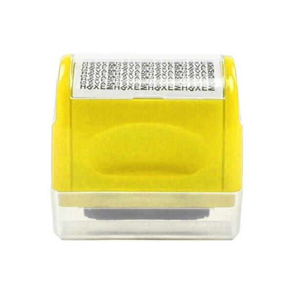 Identity Privacy Protection Roller Stamp Portable Information Coverage Messy Code Data Protector Security