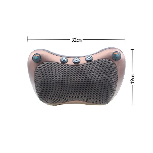 Massage Pillow Electric Neck Massager Multifunctional Shoulder Infrared Heating Magnetic Therapy Massage Relaxation Massageador 3