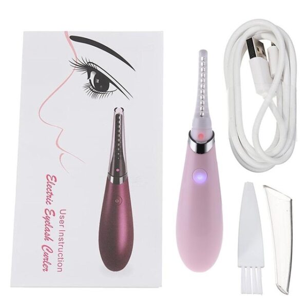 Mini USB Rechargeable Electric Heated Eyelash Curler Long Lasting Electric Ironing Eyelash Curler Makeup Curling For.jpg 640x640