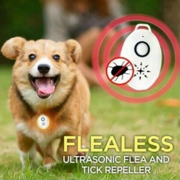 USB Flealess Ultrasonic Flea Tick Repeller Pets Supplies HKS99
