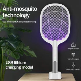 Rechargeable Electric Mosquito Swatter - image 1