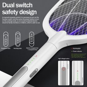 Rechargeable Electric Mosquito Swatter - image 5