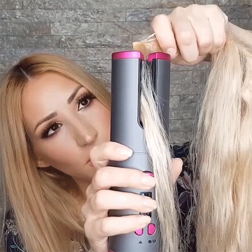 Cordless Automatic Hair Curler with Professional tourmaline ceramic barrel I Myprolificmotion